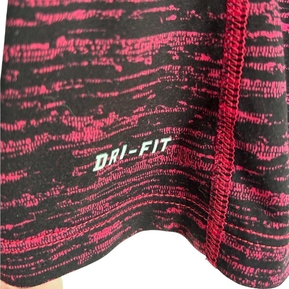 Nike Running Miler Purple Pink Dri-Fit V-Neck Racerback Tank Top- Size X-Small - Picture 5 of 6